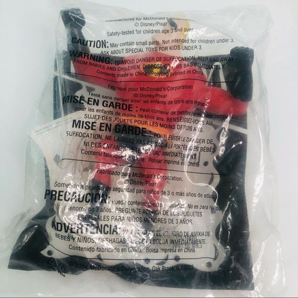 disney pixar the incredible mcdonalds happy meal toys 2005 lot of  1 4 6 - Picture 2 of 9